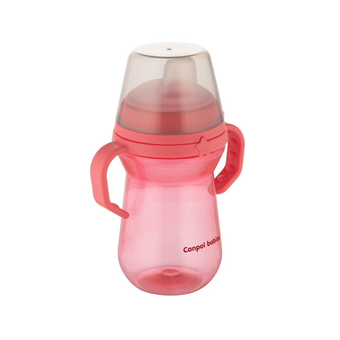 Чаша със сламка 250 мл pink