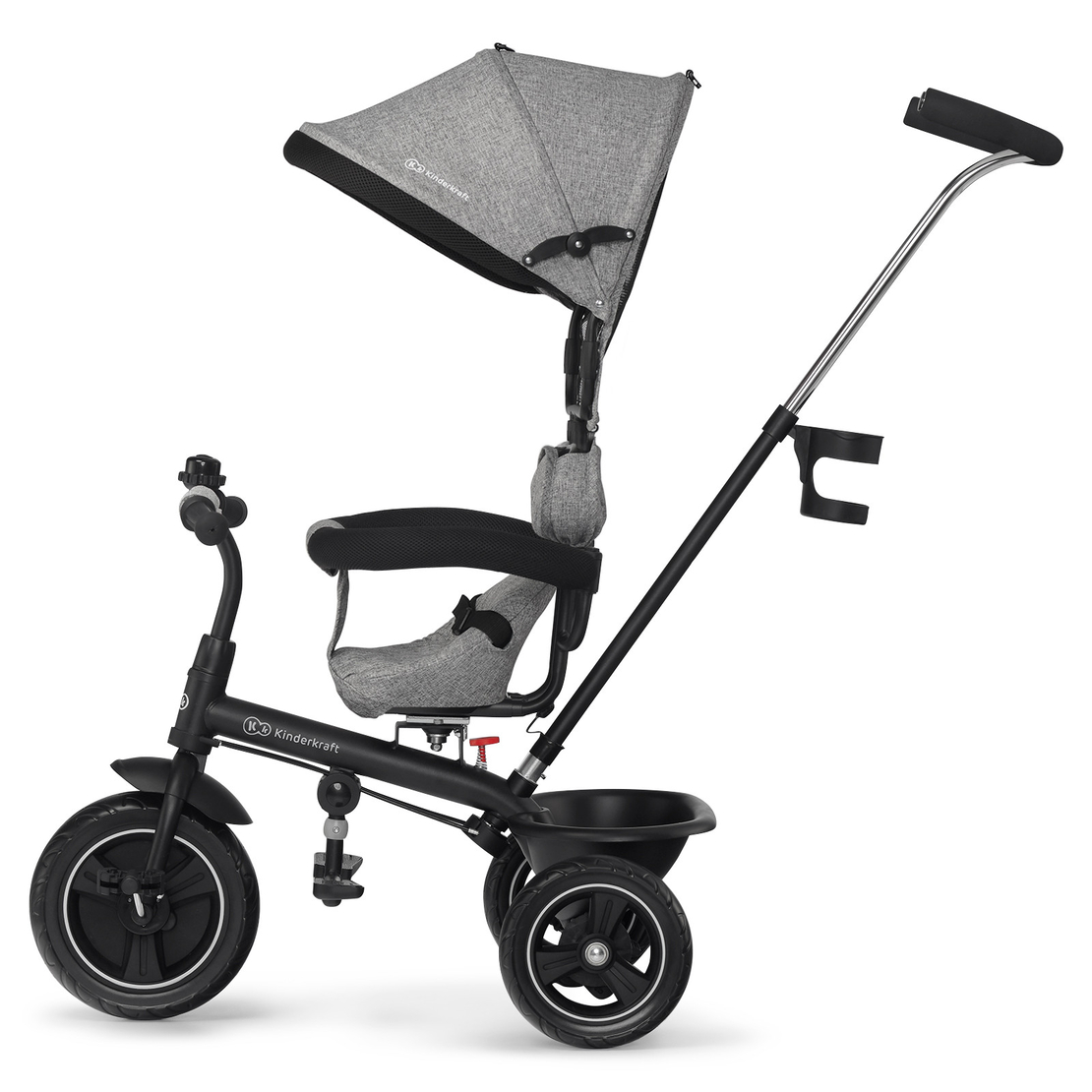  Триколка KinderKraft FREEWAY, Сив меланж 