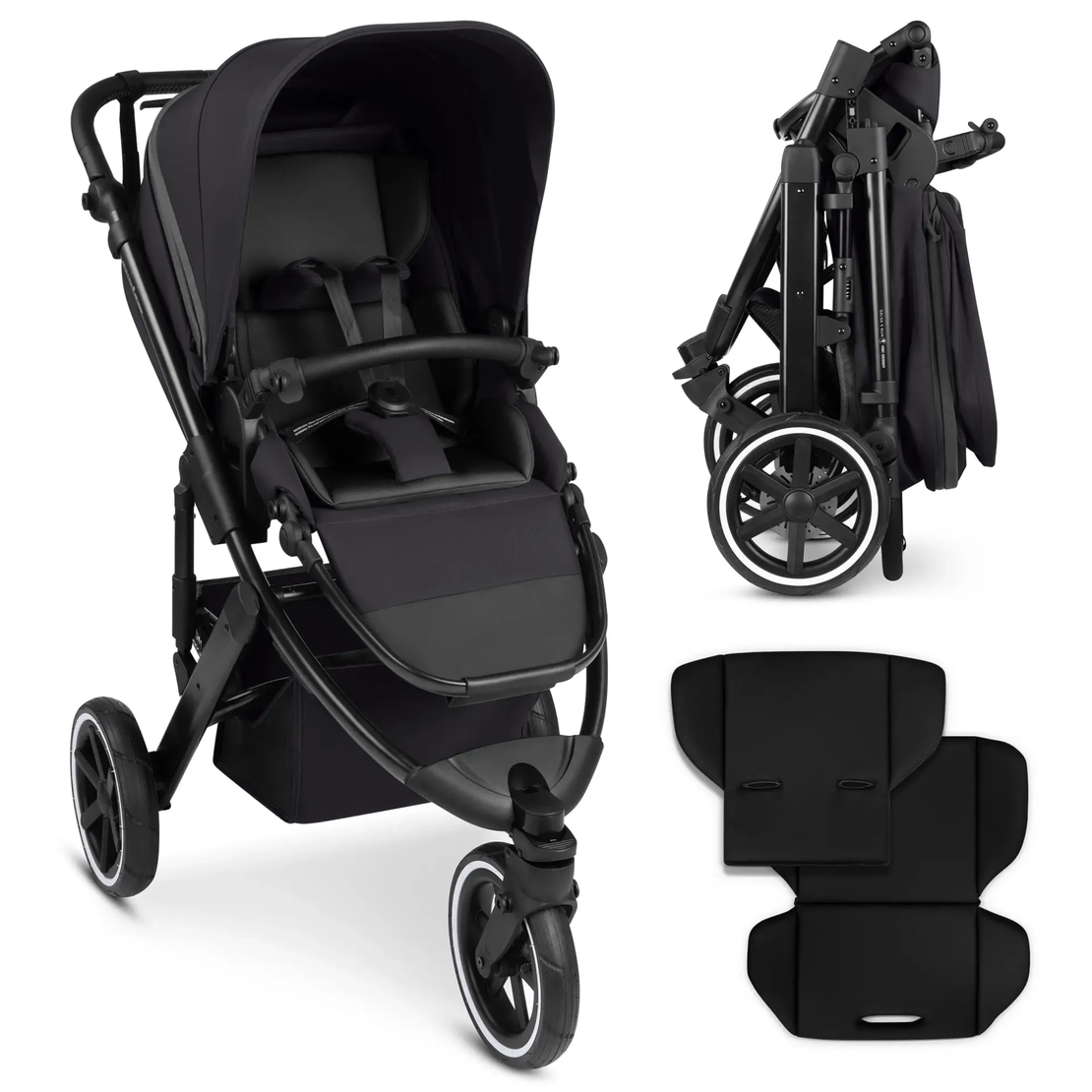ABC Design Running Stroller Salsa 5 Run Coal Комбинирана Спортна Детска Количка