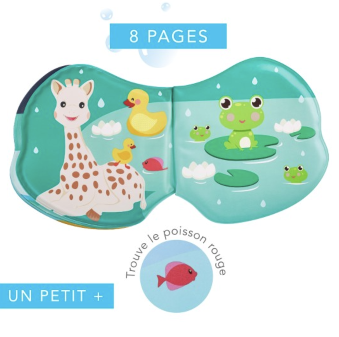 Sophie Софи Жирафчето Книга за Баня и Игра Воден Свят