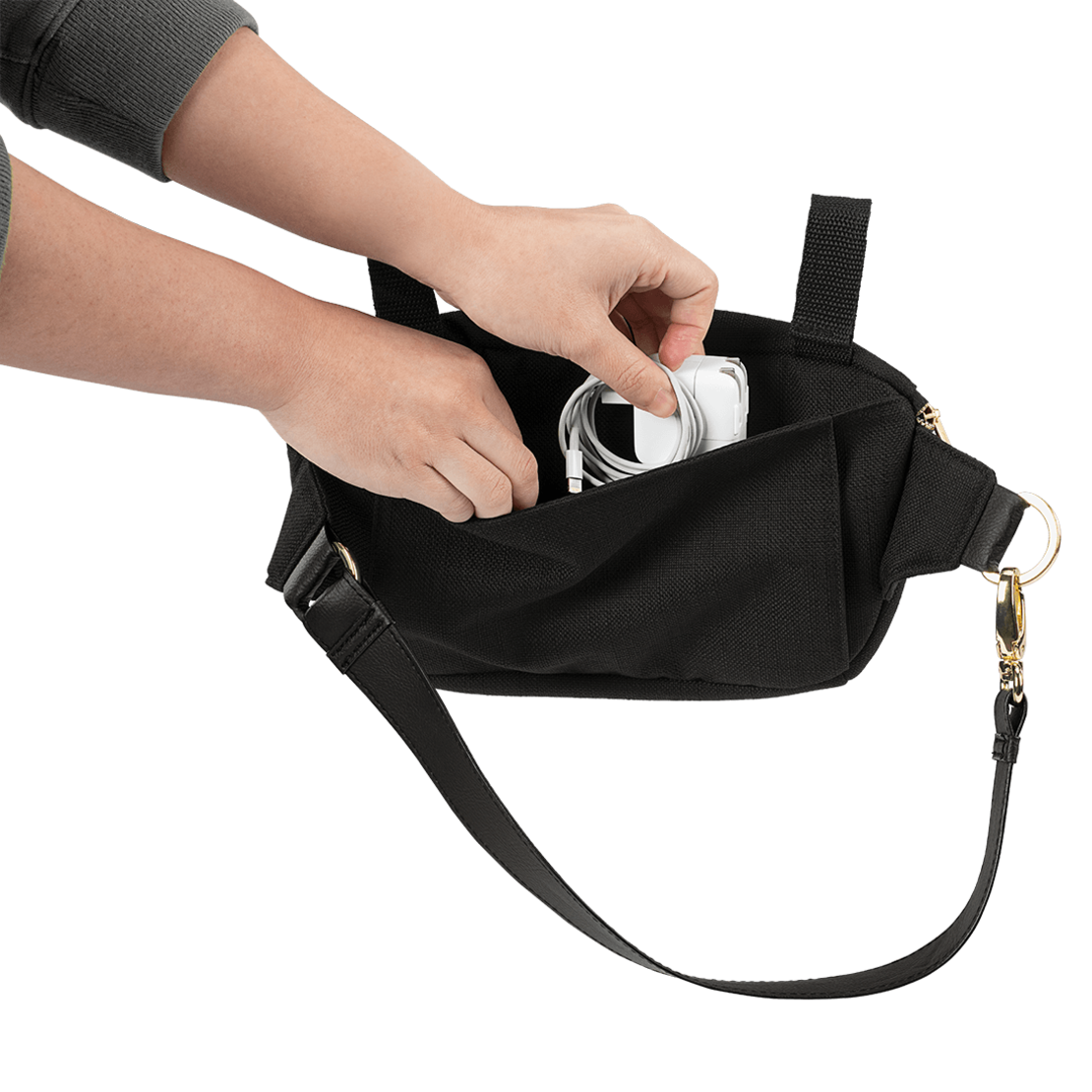 Nuna Sling Bag Caviar Чанта за Детска Количка