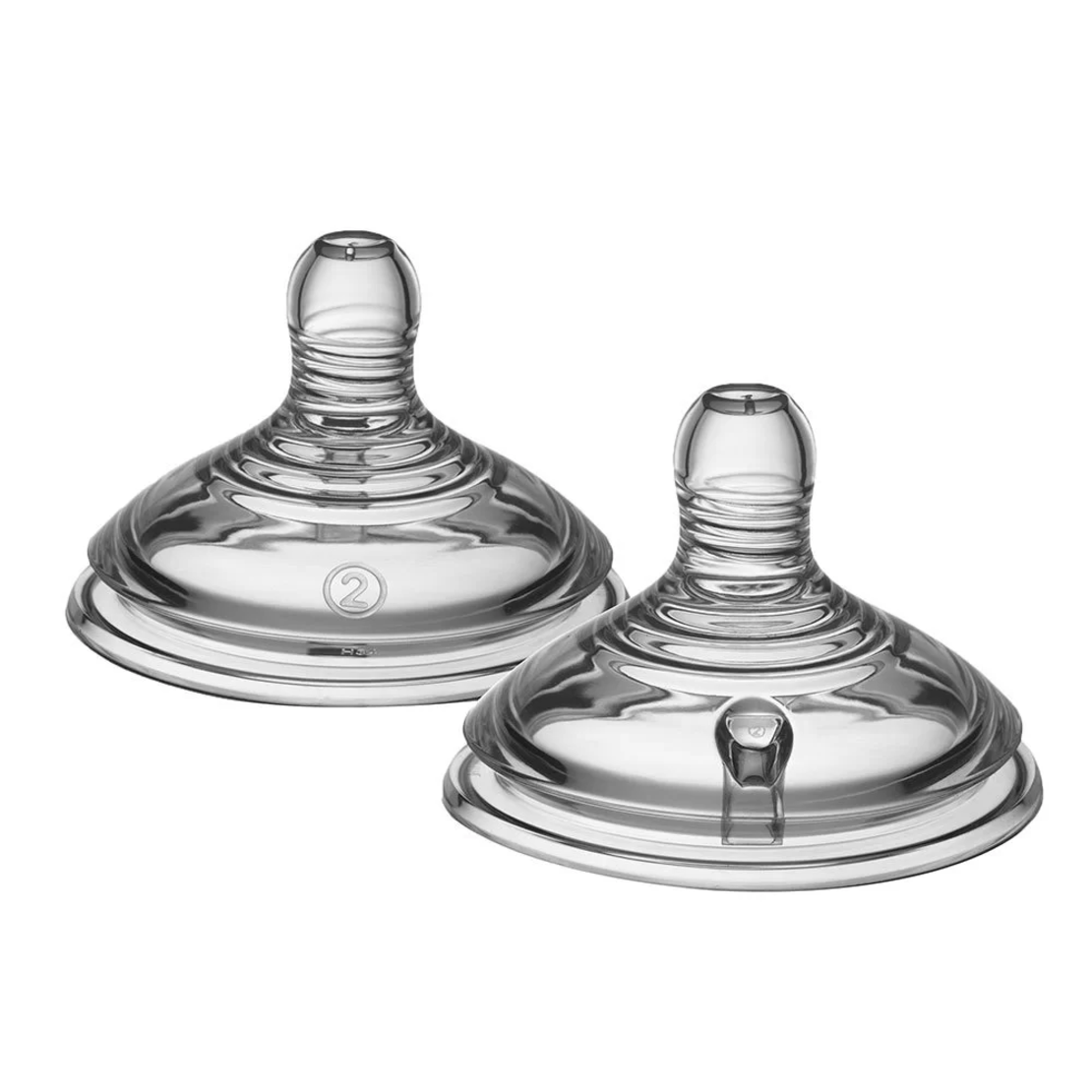 Tommee Tippee БИБЕРОН EASI VENT MEDIUM - 2 КАПКИ 3м+ (2 бр./оп.