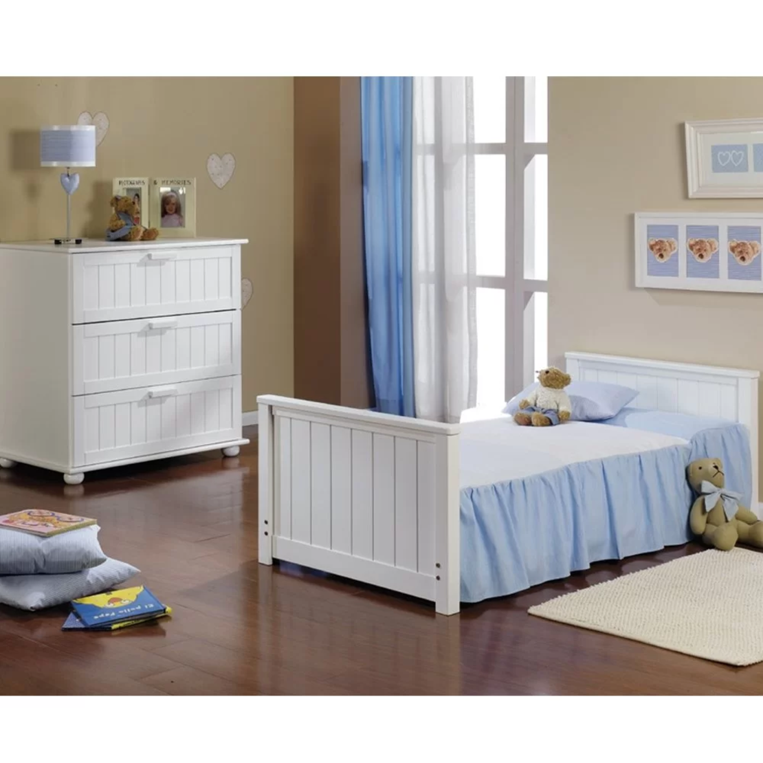 Трансформиращо се легло COT MI3 - 70/140 - white