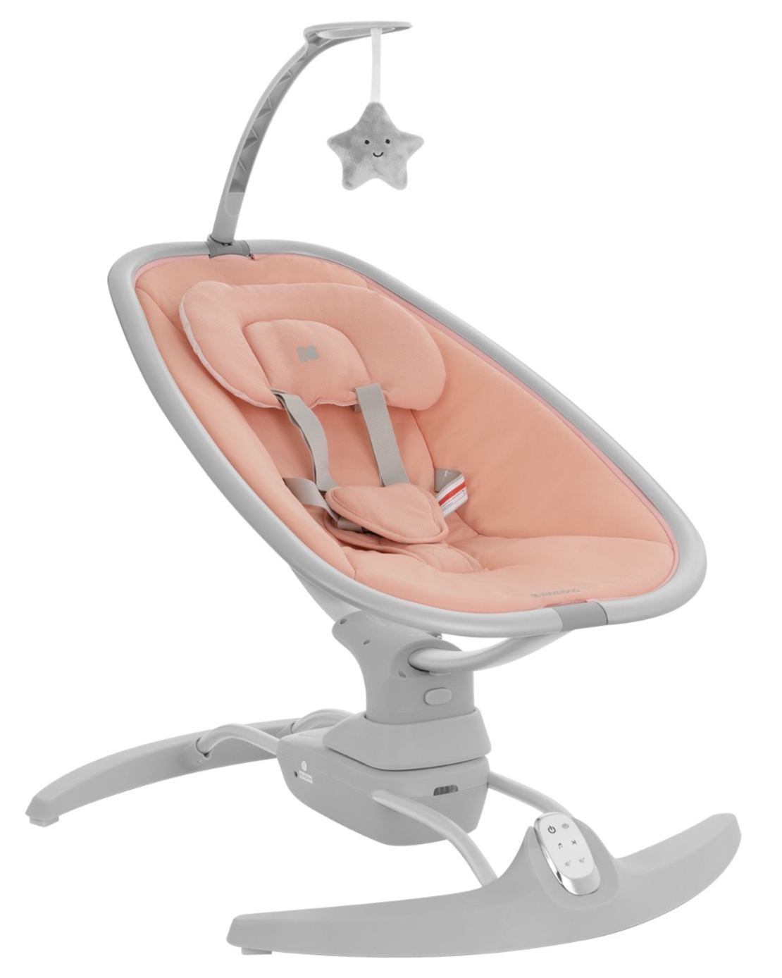 KikkaBoo Електрическа люлка Spinny Pink