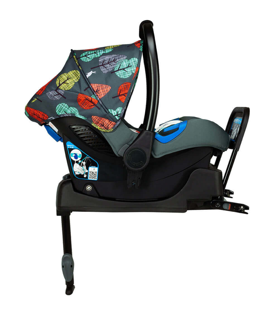 Промопакет Cosatto Giggle Quad Hare Wood 3в1 + i-Size база и чувалче за крака