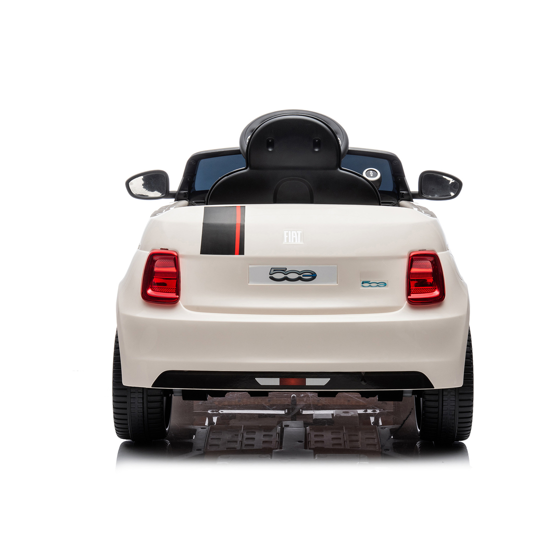 Chipolino Електрическа кола FIAT 500 Бяла