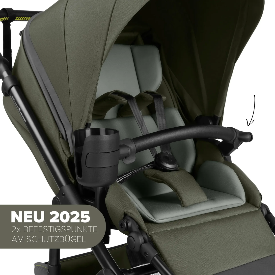 ABC Design Running Stroller Salsa 5 Run Avocado Комбинирана Спортна Детска Количка
