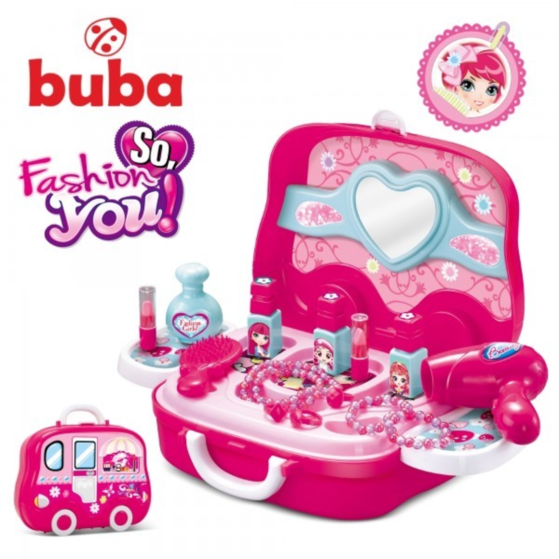  Малка детска тоалетка Buba So Fashion, 008-917 