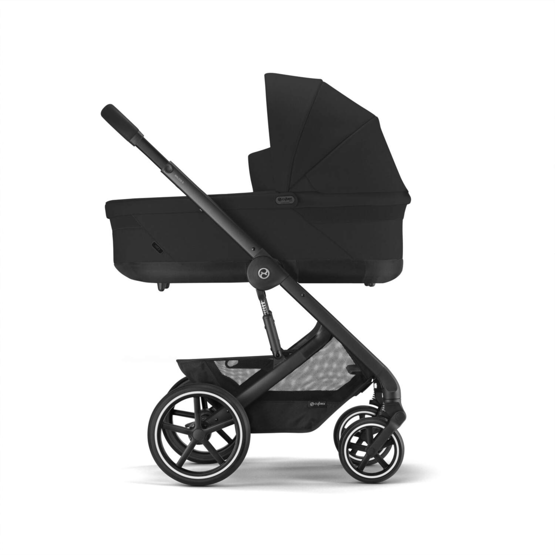 Cybex Cot S Lux Moon Black Кош за Новородено