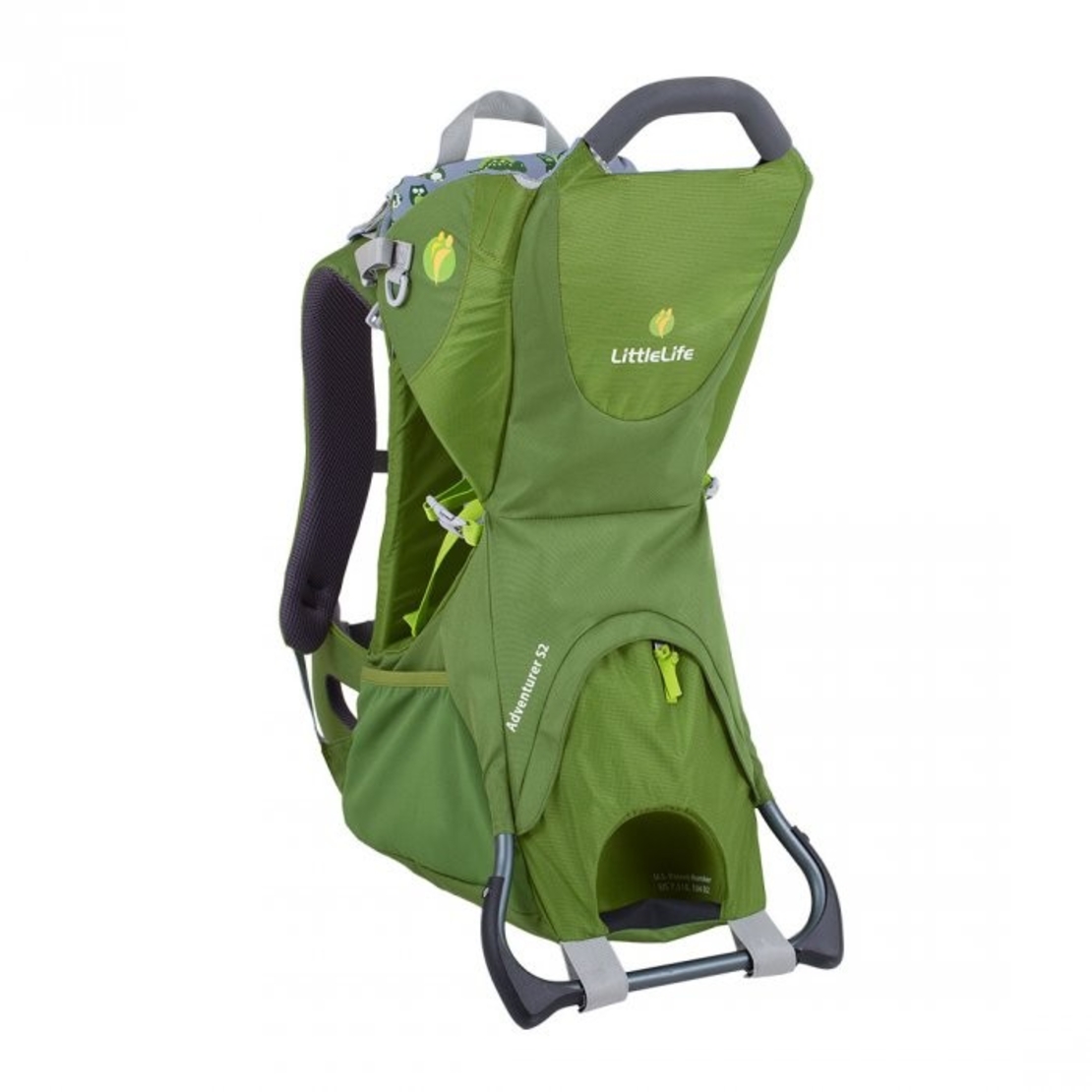 Раница за носене на дете Adventurer S2, Зелена