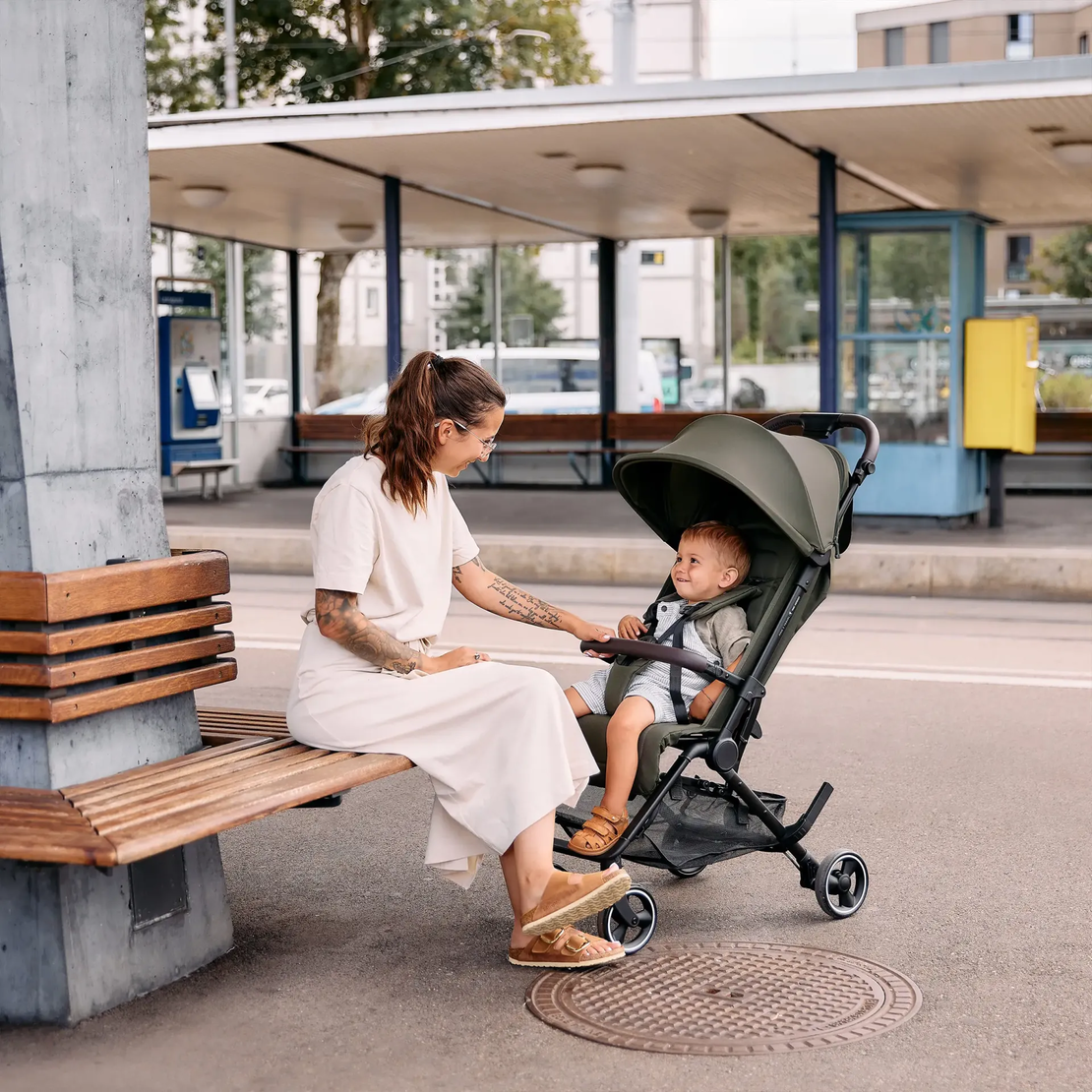 ABC Design Ping 3 Travel Avocado Комбинирана Детска Количка.