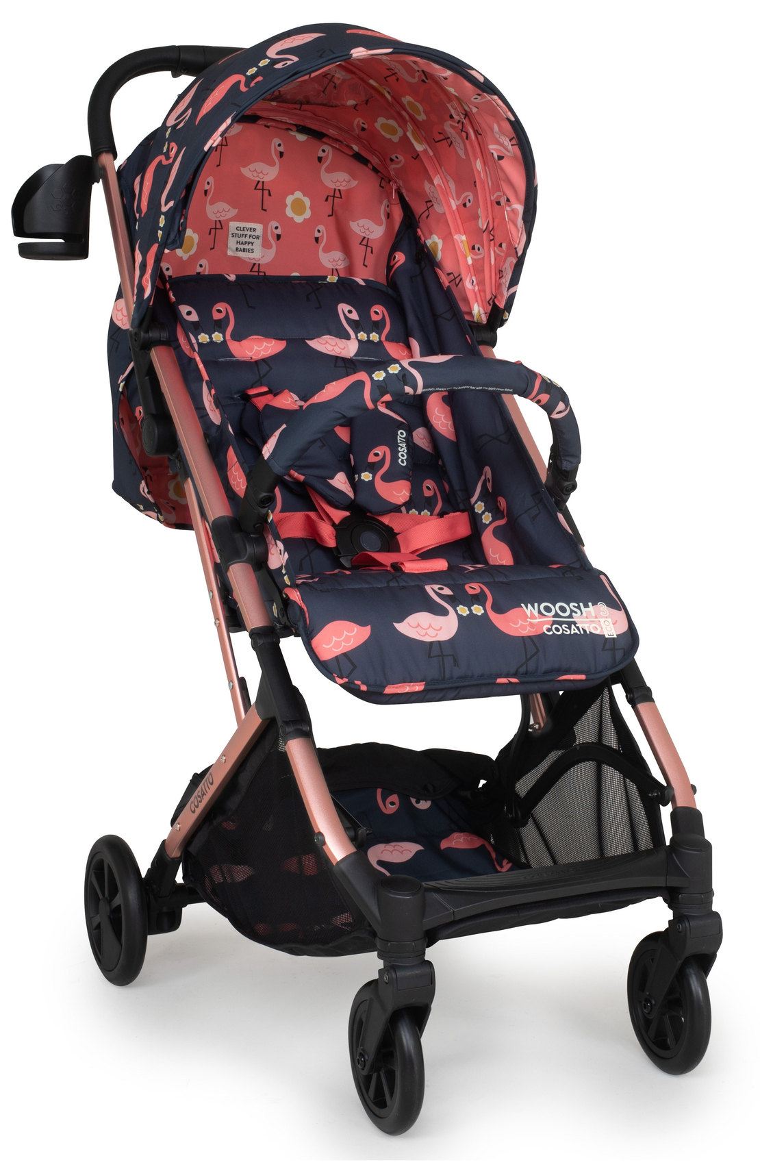  Детска количка Cosatto Woosh3 CT5052, Pretty Flamingo 