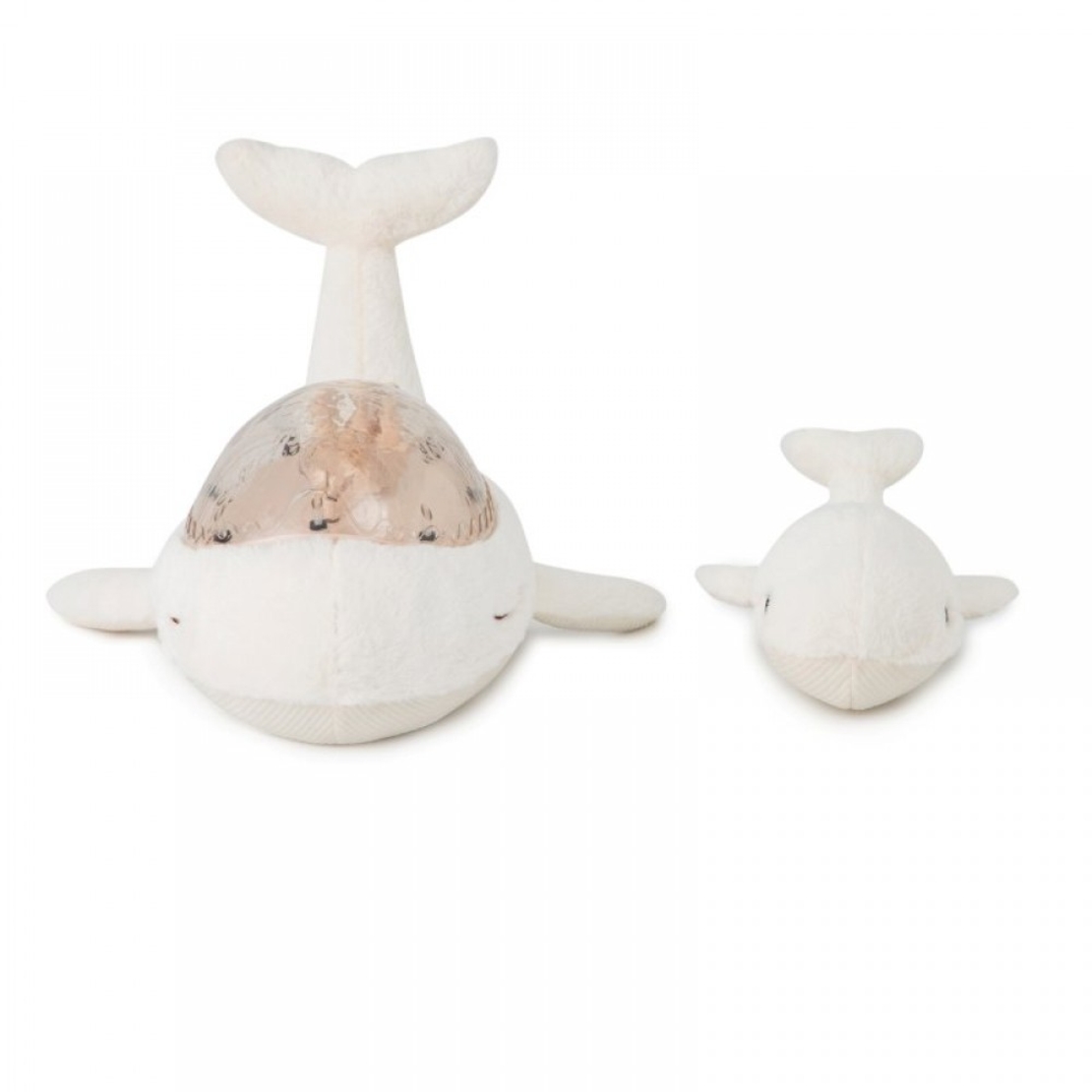 Cloud B Успокояваща Играчка за Бебе с Мелодии и Подводни Прожекции Tranquil Whale Family White