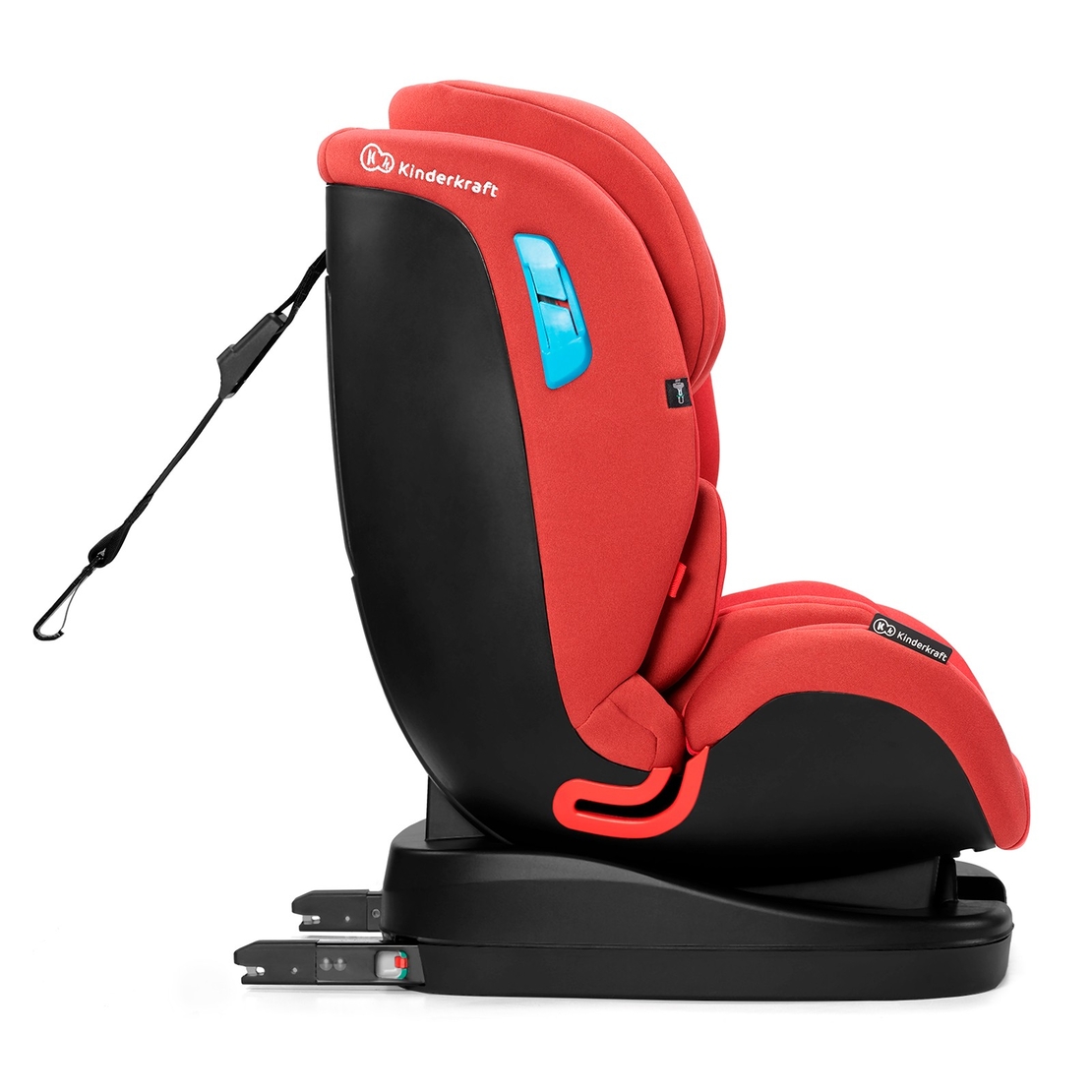  Столче за кола KinderKraft Vado, IsoFix, 0 - 25 kg, Червено 