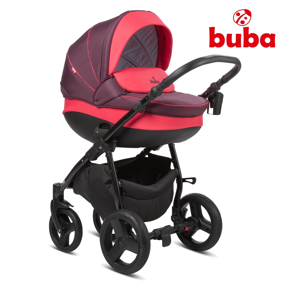  Бебешка количка 3в1 Buba Bella 706, Burgundy 