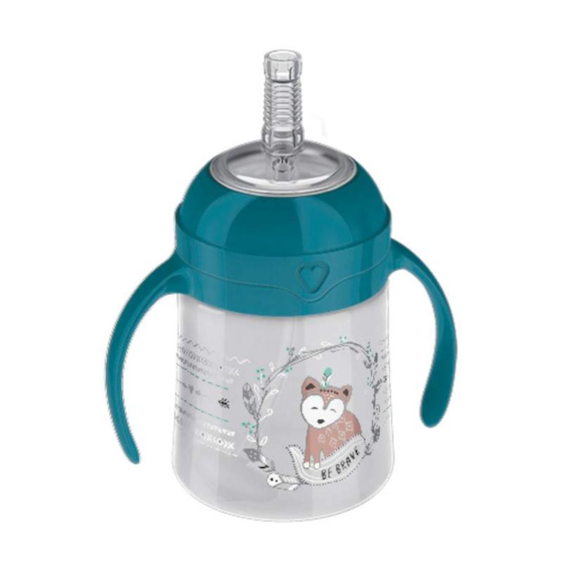 Чаша със сламка за начинаещи 150 мл Indian Summer