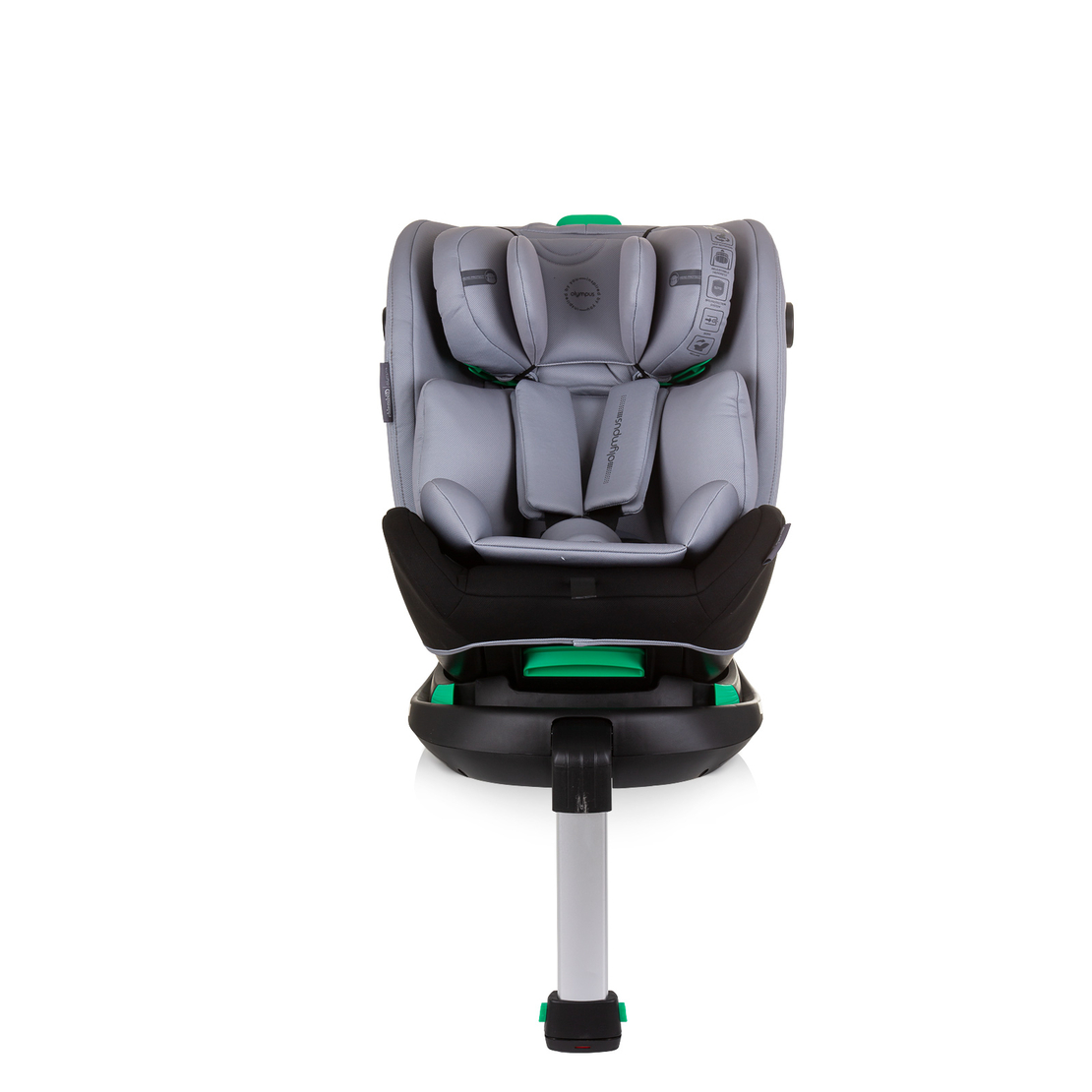 Chipolino  Столче за кола 360 I-size 40-150 ОЛИМПУС Сиво