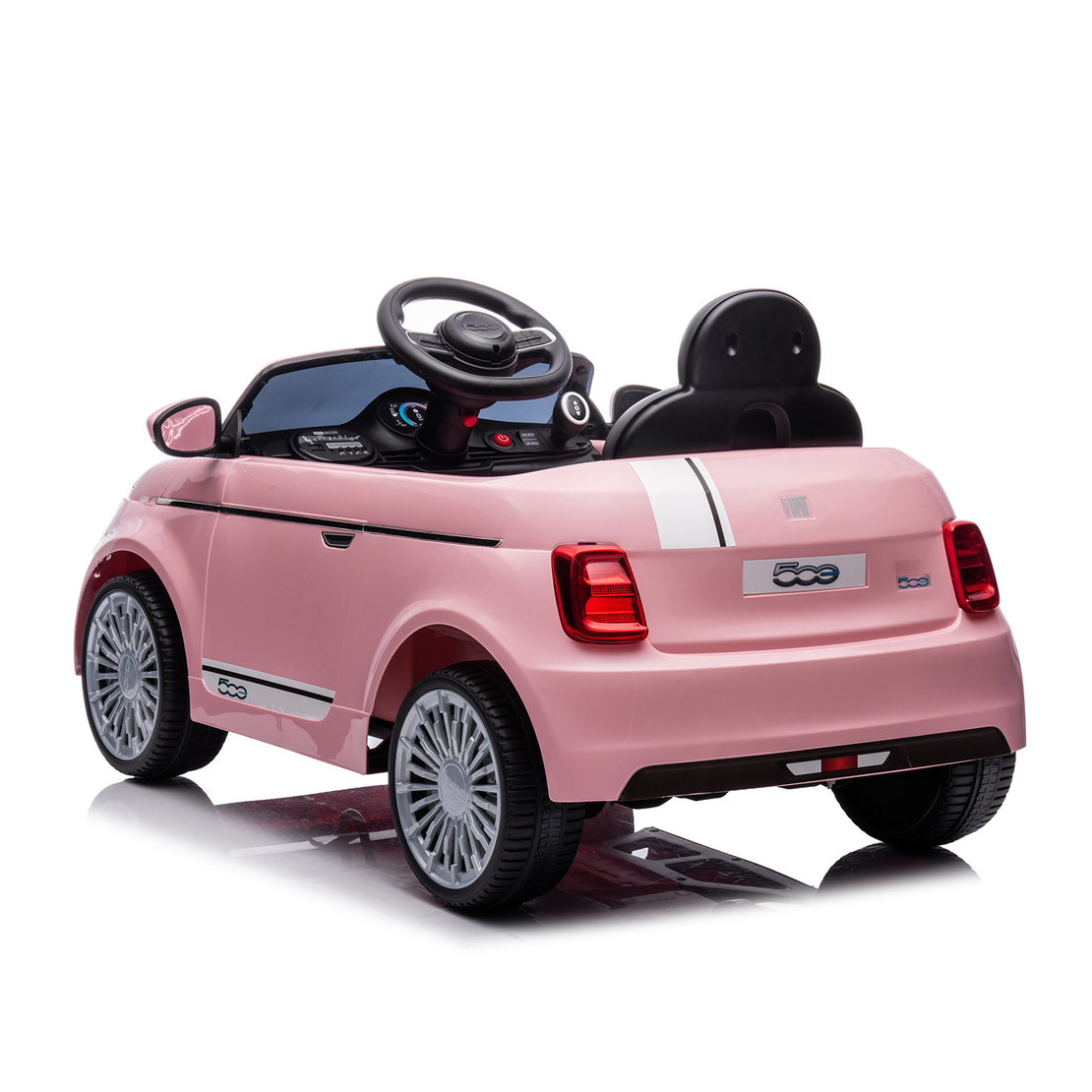 Chipolino Електрическа кола FIAT 500 Розова