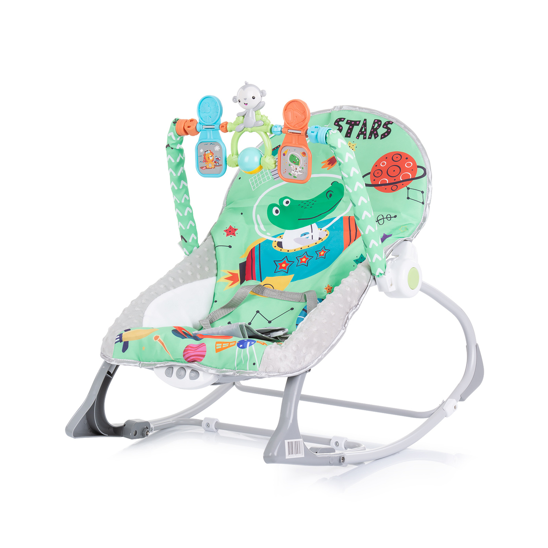 Chipolino  Музикален шезлонг Baby Spa Зелен