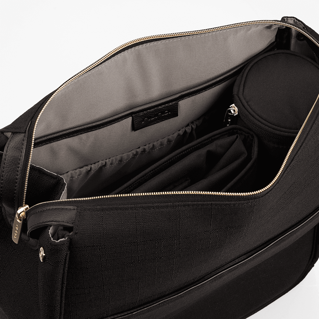 Nuna Diaper Bag Caviar Чанта за Детска Количка