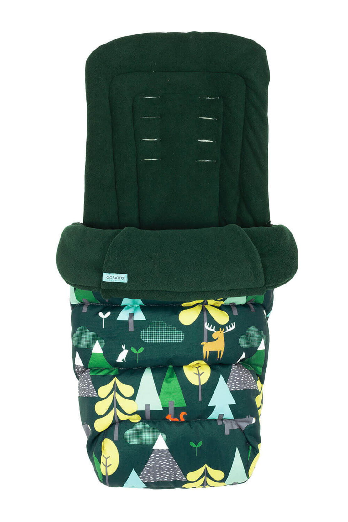 Промопакет Cosatto Giggle Quad Into the Wild 3в1 + i-Size база и чувалче за крака