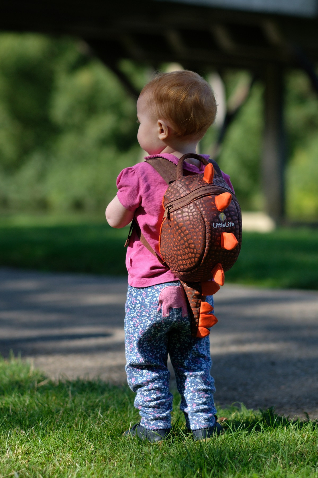  Раница LittleLife Динозавър L10814, С повод 