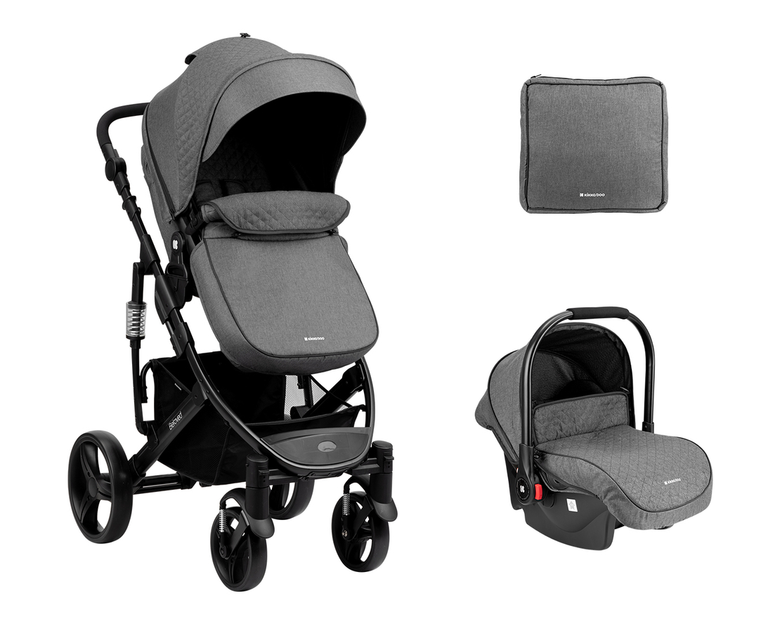 Комбинирана количка 3в1 с трансф. седалка Beloved Dark Grey 2023