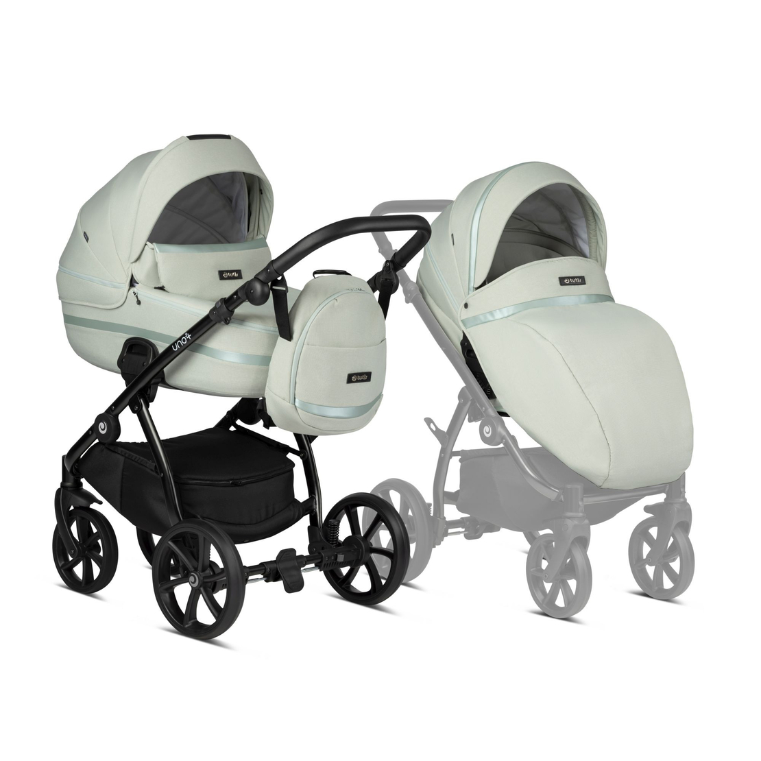 Tutis Uno 3+ Mela 194 Комбинирана Детска Количка  2 в 1