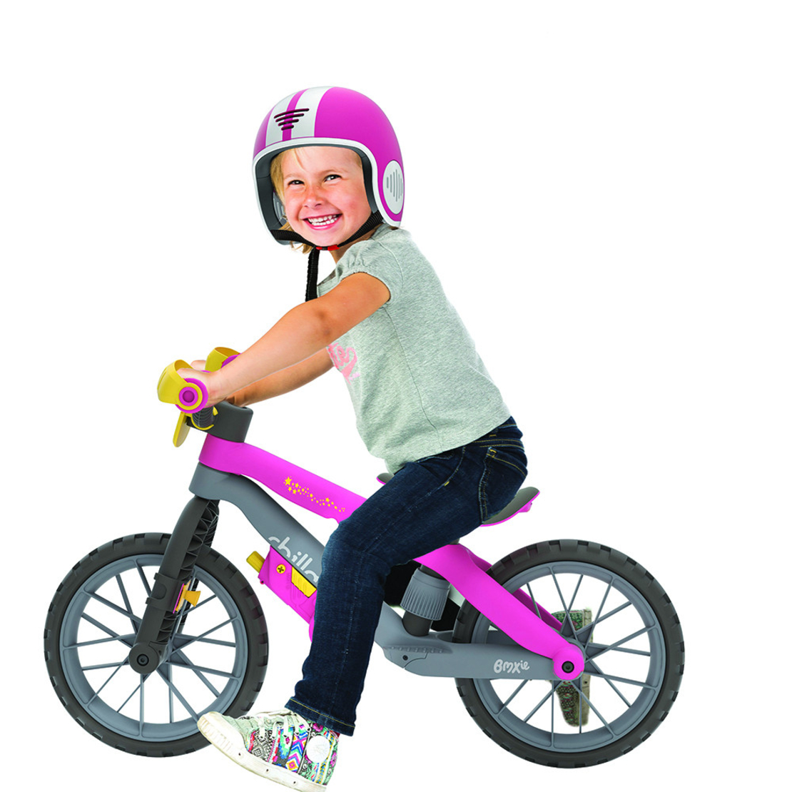  Колело за балансиране Chillafish BMXIE MOTO, Розово 
