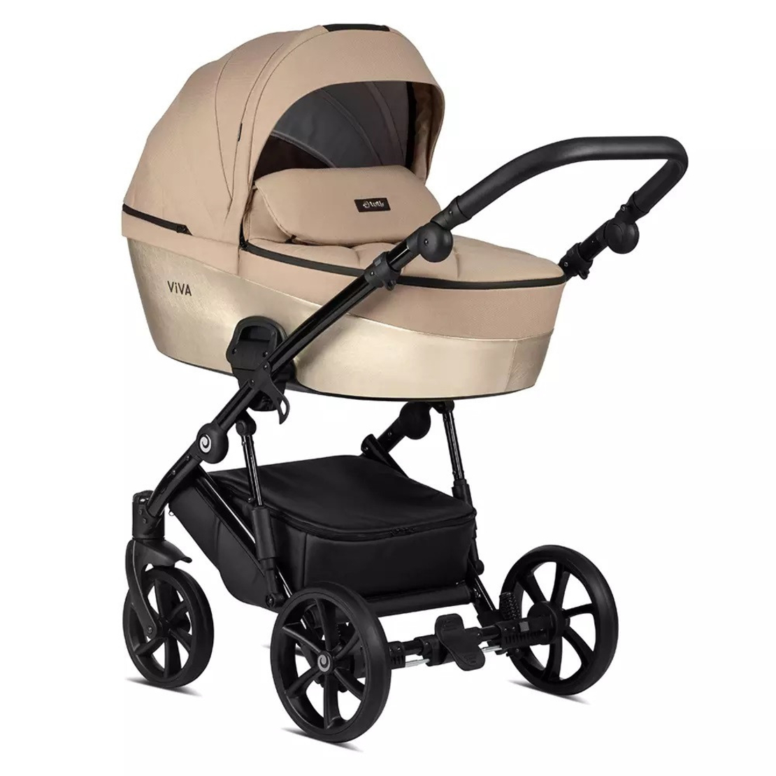 Tutis Viva 4 LUX Amber Gold 061 Комбинирана Детска Количка 2 в 1