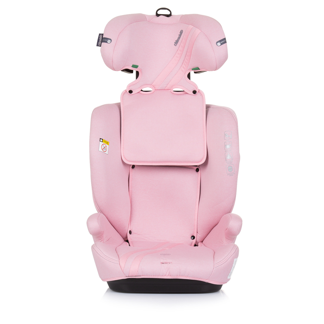 Chipolino Столче за кола I-size 76-150 cm ICON Фламинго