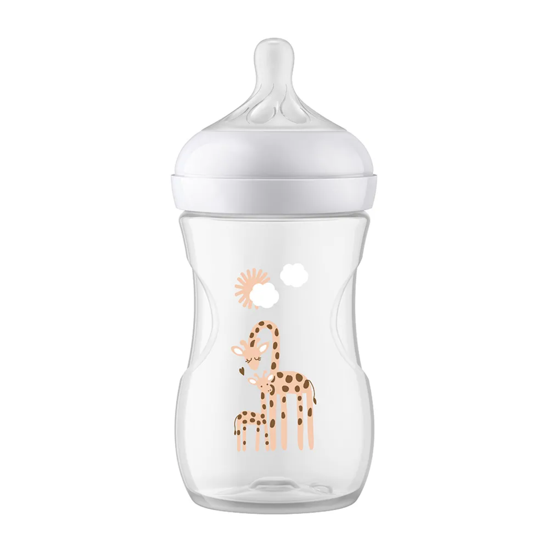 Philips AVENT SCY903/66 Шише за Хранене Natural Response 260 мл с Биберон без Протичане Поток 3 от 1м+