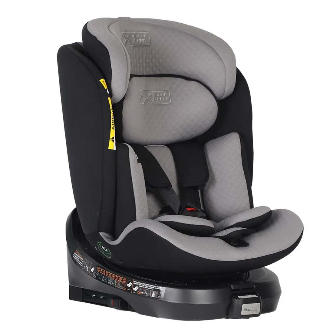 Mountain Buggy Safe Rotate i-Size Детско Столче за Кола с Подвижна Подложка за Новородено + IsoFix База