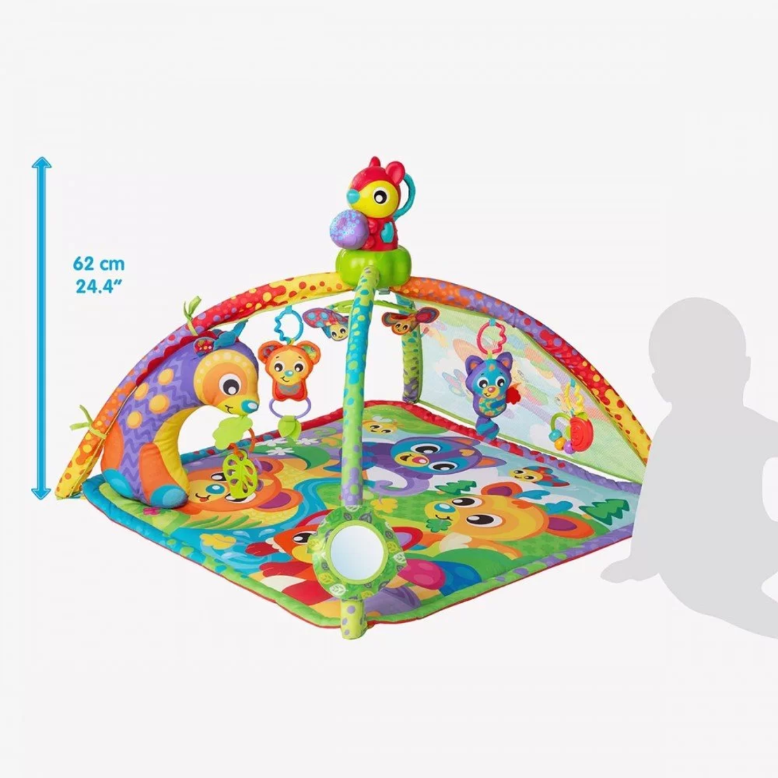 PLAYGRO АКТИВНА ГИМНАСТИКА СЪС СВЕТЛИНИ, ЗВУЦИ И ПРОЕКТОР 0М+