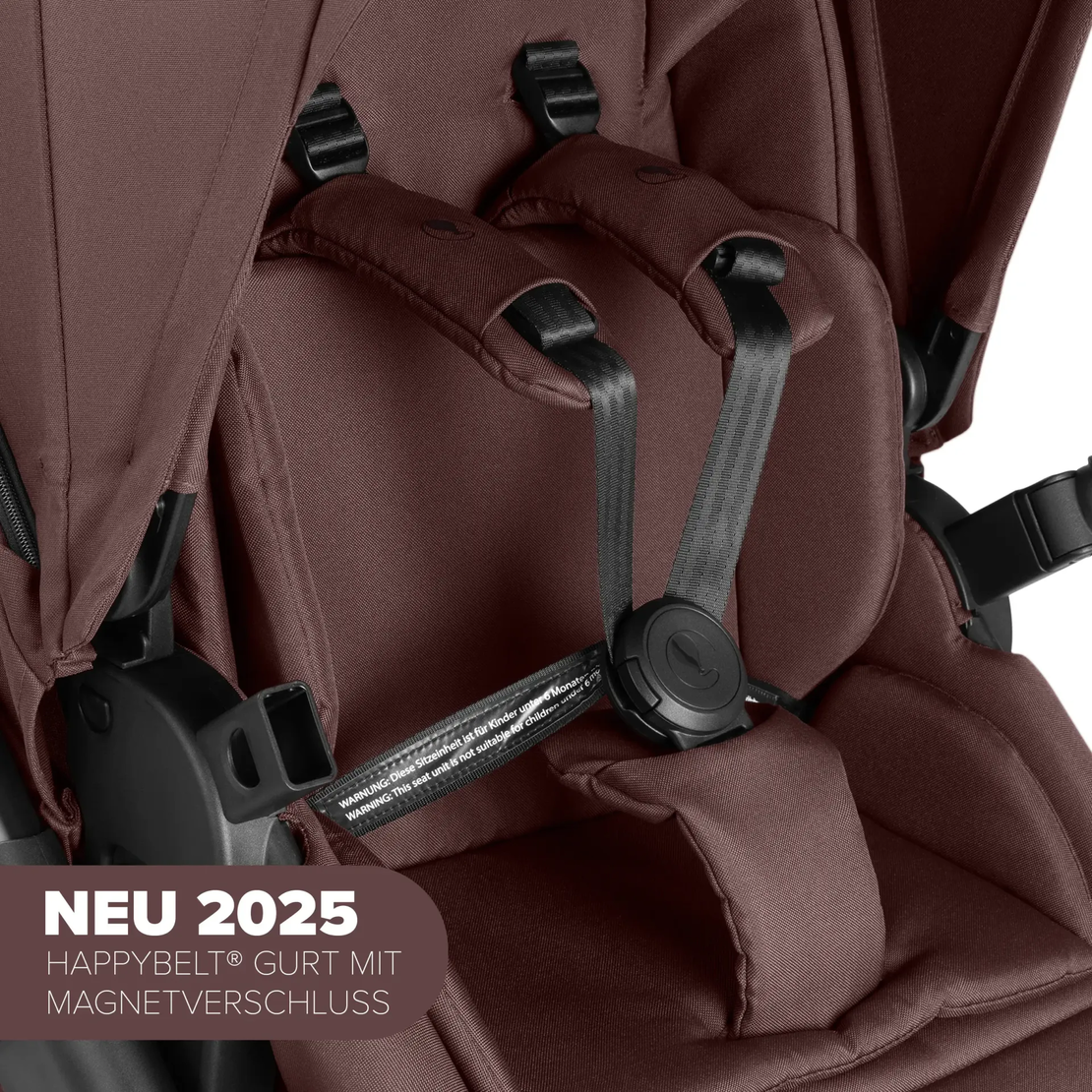ABC Design Salsa 5 Air Umbra Комбинирана Детска Количка 2 в 1