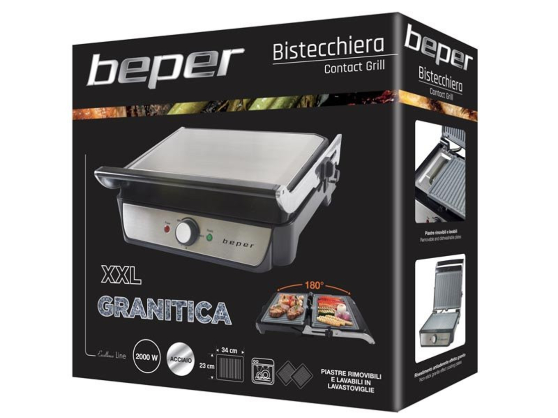  Контакт грил Beper BT.300, Незалепващи плочи 