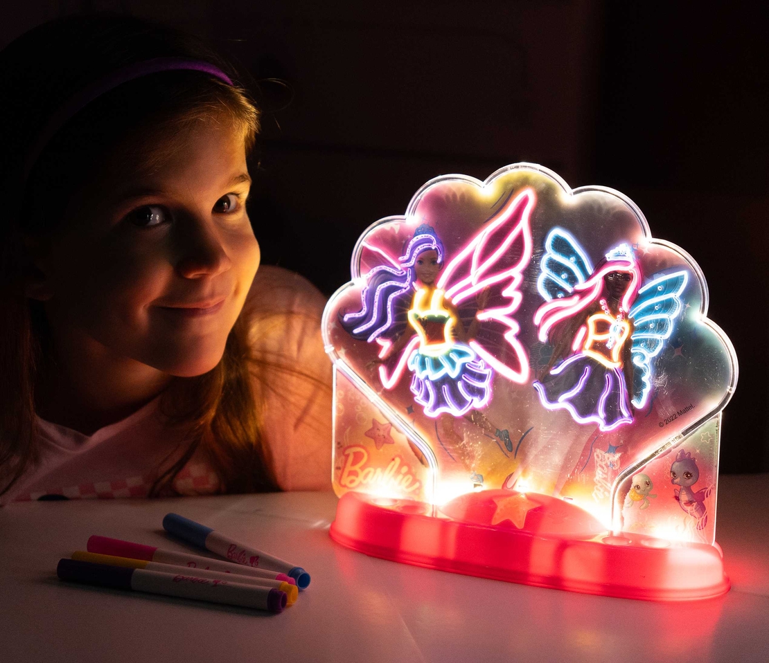 Barbie Shell Glow Светещи Русалки 3+
