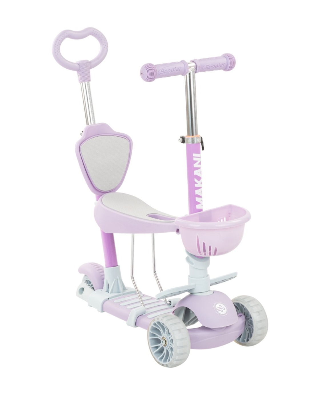 KikkaBoo Makani Тротинетка BonBon 4в1 Candy Lilac