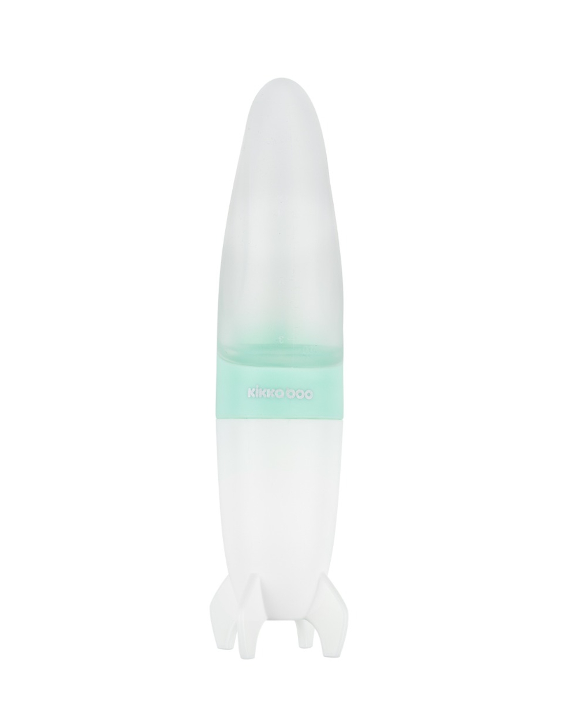 Шише силиконово с лъжичка 90мл. Rocket Mint