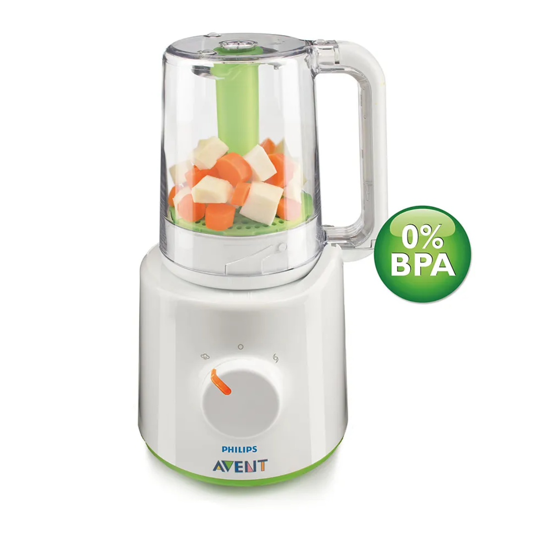 Philips AVENT SCF870/20 Комбиниран Уред за Готвене на Пара и Блендер