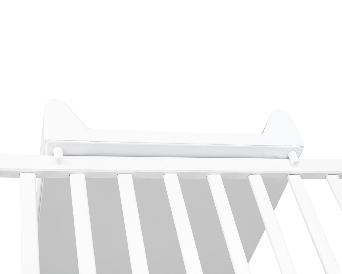 KikkaBoo Твърда PVC Подложка за Повиване 80х50см Stripy Friends