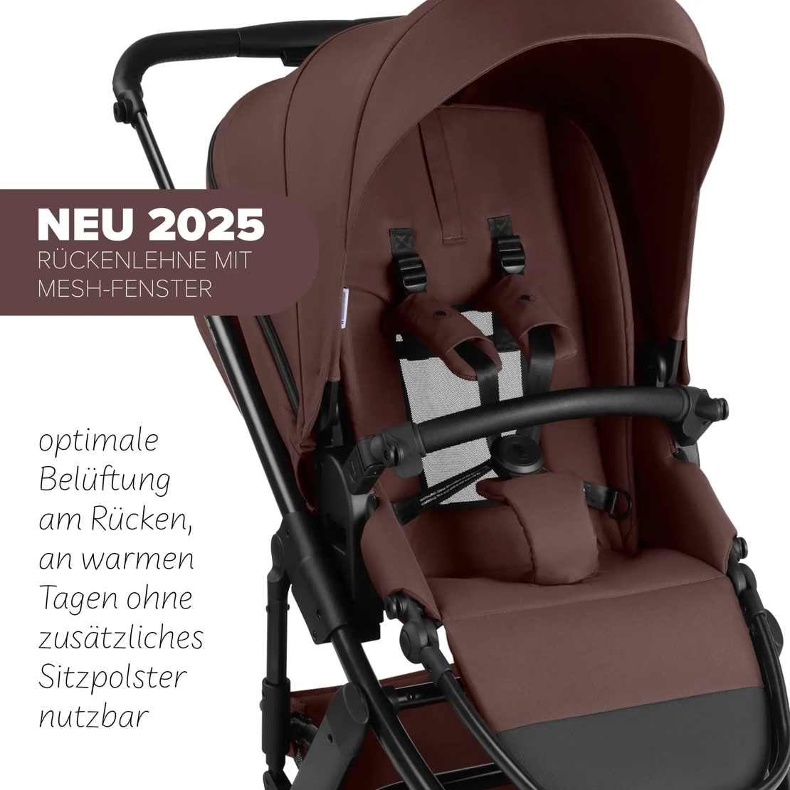 ABC Design Salsa 5 Air Umbra Комбинирана Детска Количка 2 в 1
