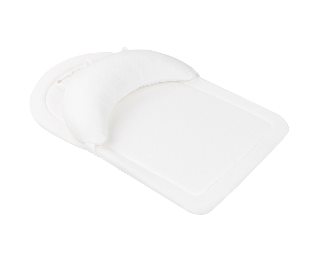 KikkaBoo Мемори килимче за игра по корем Airknit White