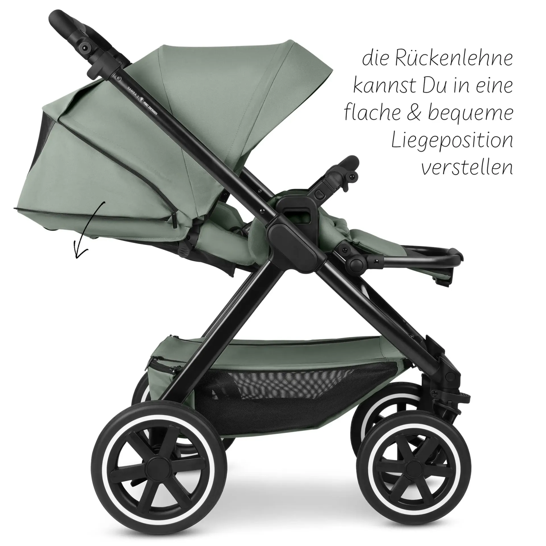 ABC Design Samba 2 Pine Комбинирана Детска Количка 2 в 1