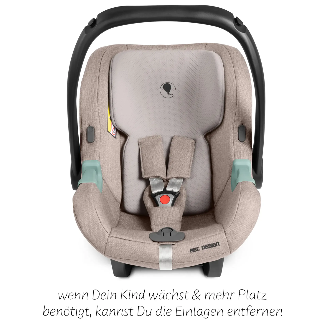 ABC Design Infant Car Seat Tulip i-Size for Newborn Babys Кош за Новородено Camel