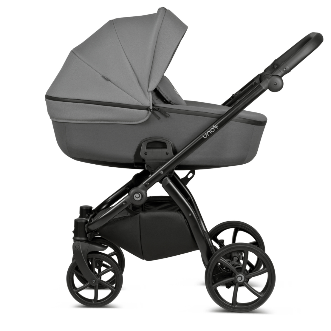 Tutis Uno5+ Grey 022  Комбинирана Детска Количка  2 в 1