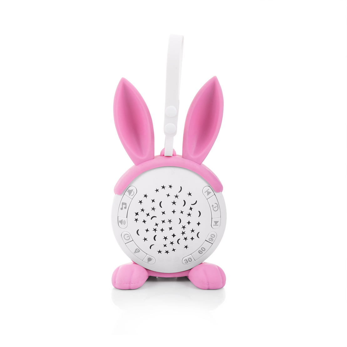 Chipolino  Музикална играчка за успокоение Зайче Розова