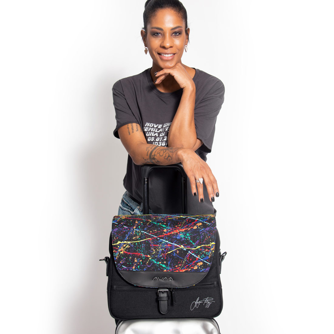 Nuna Diaper Bag Rainbow Чанта за Детска Количка