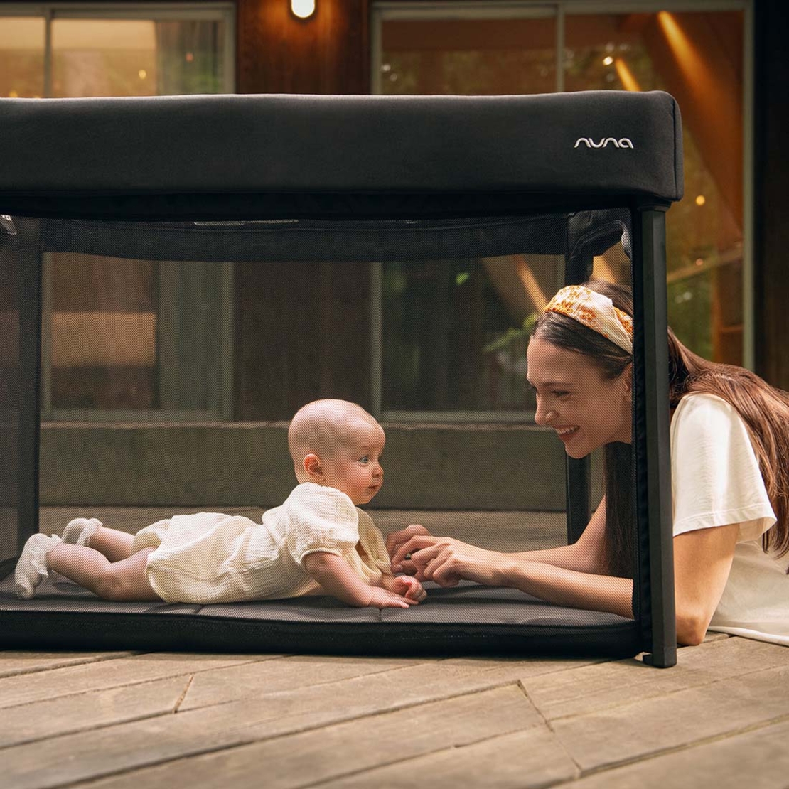Nuna PAAL Playard Biscotti Сгъваема Детска Кошара за Пътуване