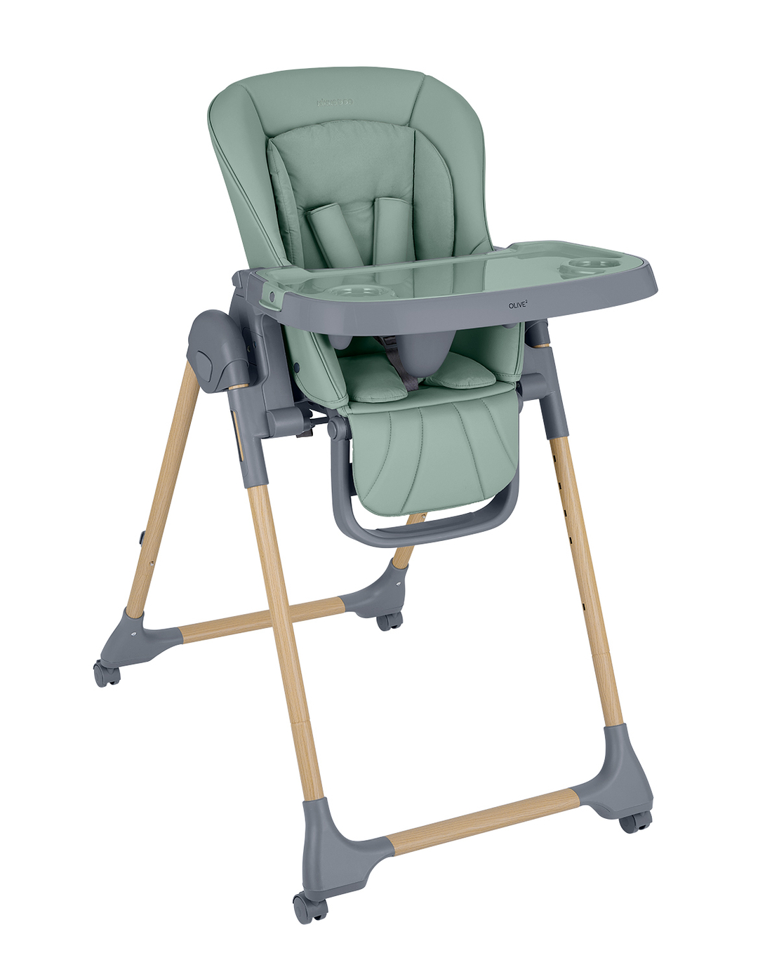 KikkaBoo Стол за Храненe Olive 2 Mint